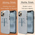 Custom Gingham Name & Initials iPhone Case
